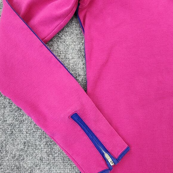 Orvis Sweater Women Small Pink Long Sleeve 1/4 Zip Passport Pima Casual Pullover - Picture 11 of 14